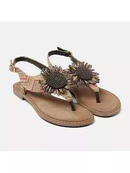 Сандалии Lazamani, коричневый