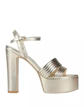 Сандалии Le Cinque Foglie, платина