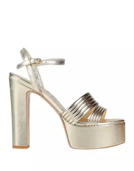 Сандалии Le Cinque Foglie, платина