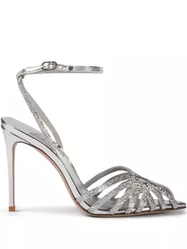 Сандалии Le Silla 110 мм Embrace, серебристый