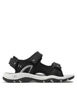 Сандалии Leaf, черный