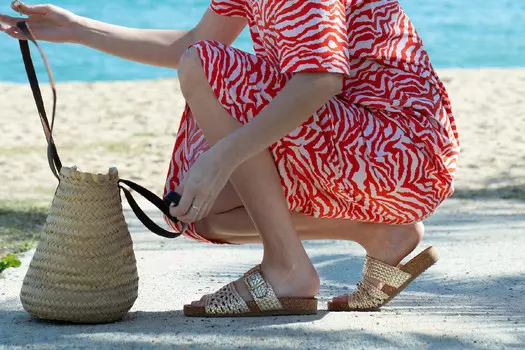 Сандалии Lenda на плоской подошве Camila'S, золотой