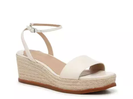 Сандалии Leona Wedge Sandal Lauren Ralph Lauren, белый