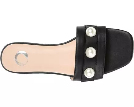 Сандалии Leonie Slide Journee Collection, черный