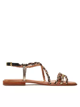 Сандалии Les Tropeziennes Goldfarben, черный/золотой