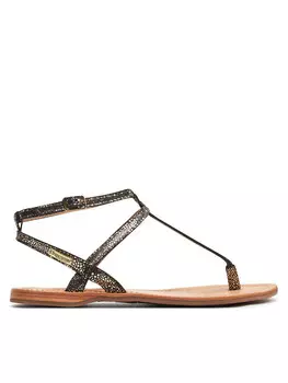 Сандалии Les Tropeziennes Schwarz, черный/золотой