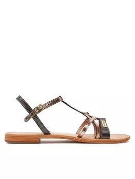 Сандалии Les Tropeziennes Schwarz, черный/золотой