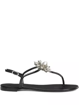 Сандалии Летиции Giuseppe Zanotti, черный