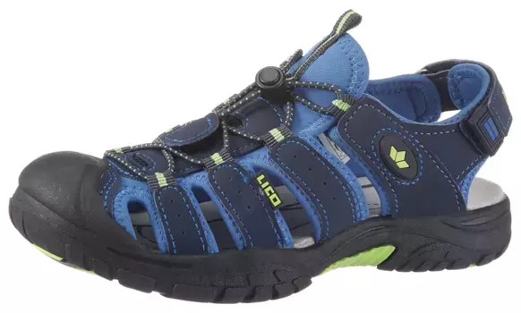 Сандалии Lico "Nimbo", с практичной быстросъемной застежкой, синий