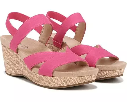 Сандалии LifeStride Danita Strappy Wedge, цвет French Pink