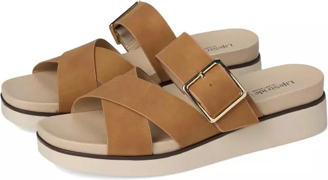 Сандалии LifeStride Getaway, желто-коричневый