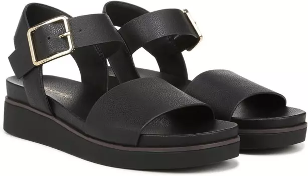 Сандалии LifeStride Gillian Ankle Strap Sandals, черный