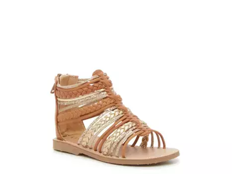 Сандалии Lil Maddy Gladiator Sandal Kelly & Katie, коричневый/золотой