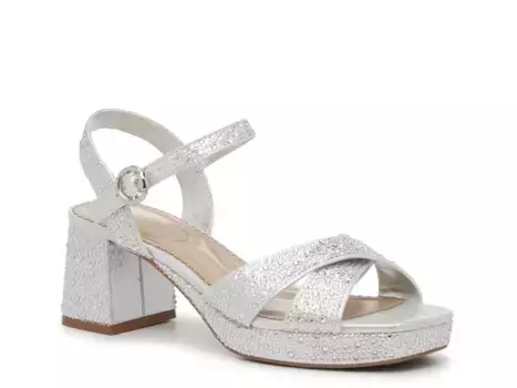 Сандалии Liliena Platform Kelly & Katie, Silver Metallic