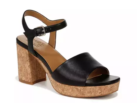 Сандалии Lilly Platform Naturalizer, Black/Cork Synthetic