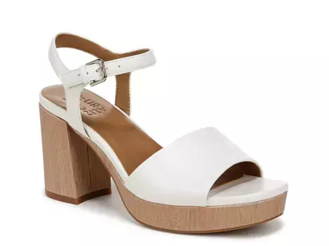 Сандалии Lilly Platform Sandal Naturalizer, белый