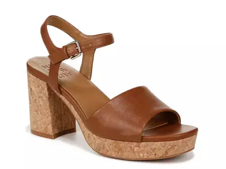 Сандалии Lilly Platform Sandal Naturalizer, коричневый