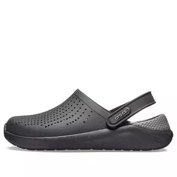 Сандалии literide flash shoes gray sandals Crocs, серый
