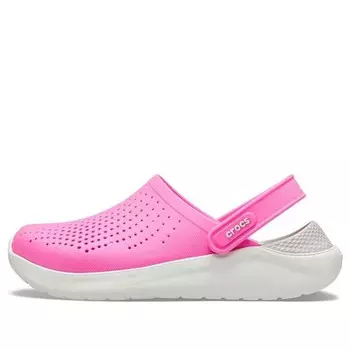 Сандалии literide pink sandals Crocs, розовый
