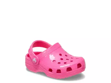 Сандалии Littles Clog Crocs, розовый