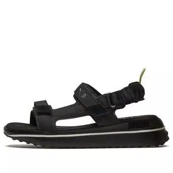 Сандалии liu wen x future rider sandals 'fluorescent braid - black' Puma, черный