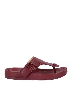 Сандалии Loewe, бордовый