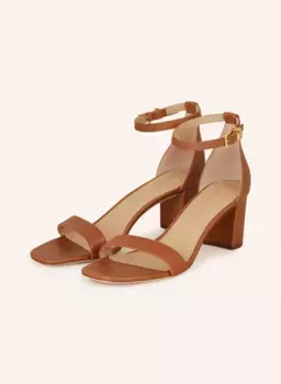 Сандалии logan Lauren Ralph Lauren, коричневый