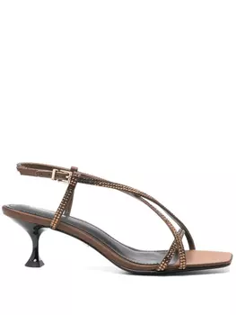 Сандалии Lola Cruz Liberty 50 мм, коричневый