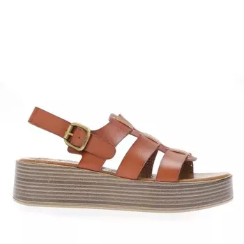 Сандалии london b на платформе для женщин Blowfish Malibu, коричневый