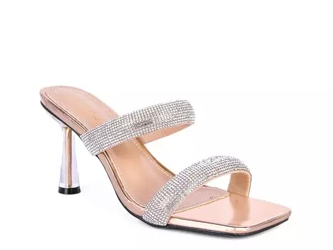 Сандалии London Rag Dolls, розовое золото металлик