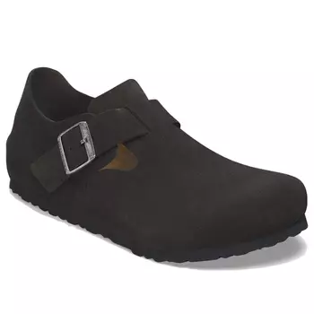 Сандалии london suede Birkenstock, черный