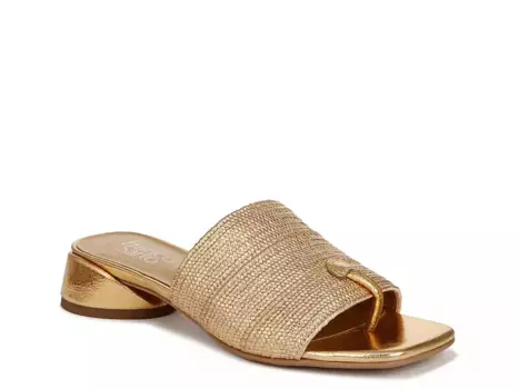Сандалии Loran Franco Sarto, Gold Raffia