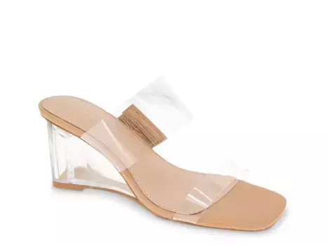 Сандалии Lorie Wedge Sandal Bcbgeneration, цвет clear_tan