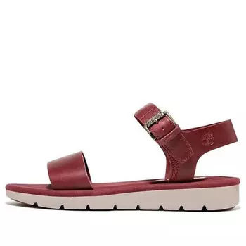 Сандалии lotty lou sandal 'wine red' Timberland, красный