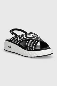 Сандалии Love Moschino, черный