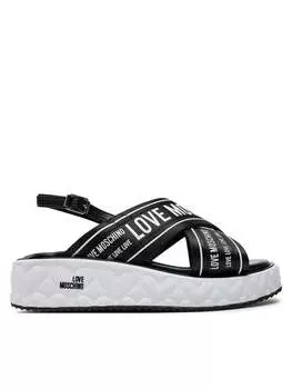 Сандалии Love Moschino, черный