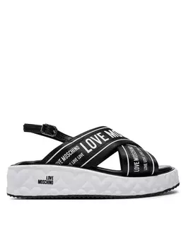 Сандалии LOVE MOSCHINO, черный