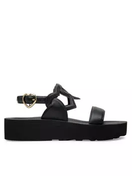Сандалии LOVE MOSCHINO, черный