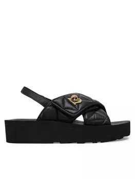 Сандалии LOVE MOSCHINO JA16044I1MIE0000, черный