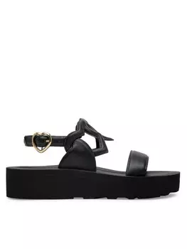 Сандалии LOVE MOSCHINO JA16054I1MIA0000, черный