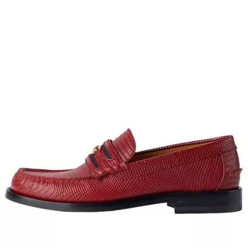 Сандалии lovelight loafer Gucci, красный