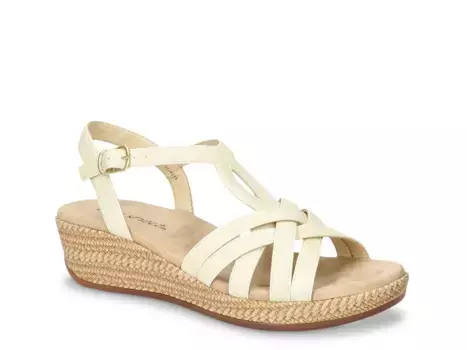Сандалии Lua Wedge Easy Street, Bone White