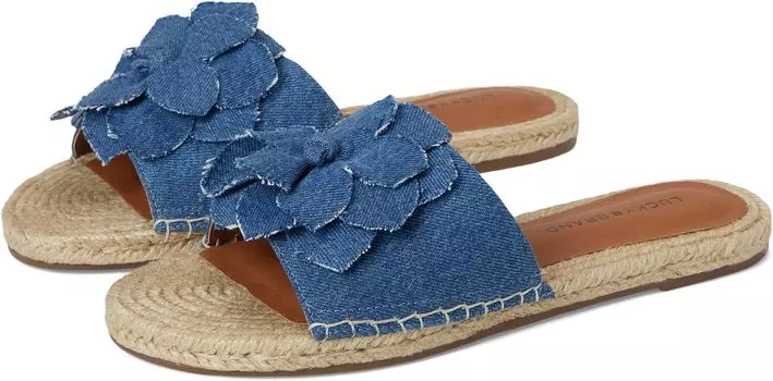 Сандалии Lucky Brand Biricha Floral Flat Sandals, цвет Medium