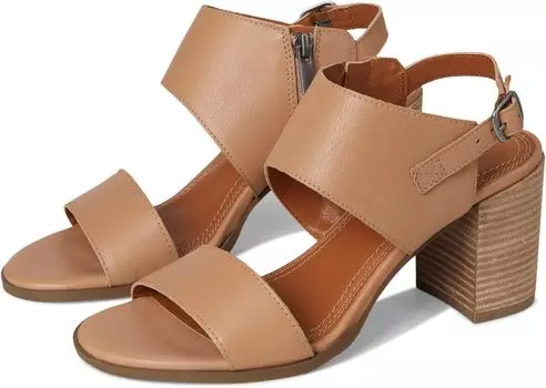 Сандалии Lucky Brand Dinzin Double Band Heeled Sandals, цвет Rhodonite/Ecru