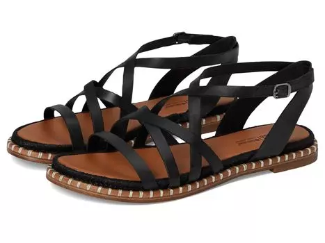 Сандалии Lucky Brand Kielly Cross Strap Flat Sandal, черный