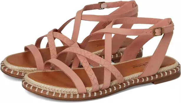 Сандалии Lucky Brand Kielly Cross Strap Flat Sandals, цвет Bellini