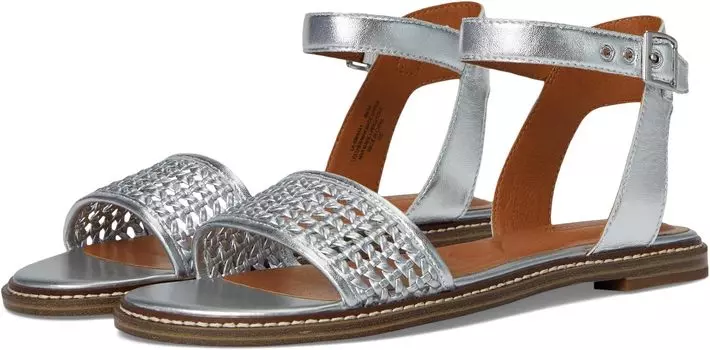 Сандалии Lucky Brand Kimaya Ankle Strap Sandal, серебряный