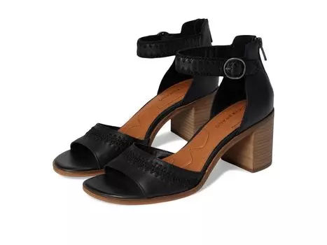 Сандалии Lucky Brand Shivona Stitched Heeled Sandal, черный