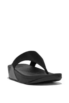 Сандалии Lulu Shimmerlux со стойкой на носке FitFlop, черный