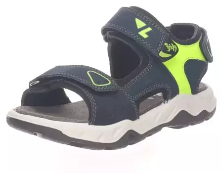 Сандалии Lurchi "OVENO WMS: Medium", на застежках-липучках, желтый